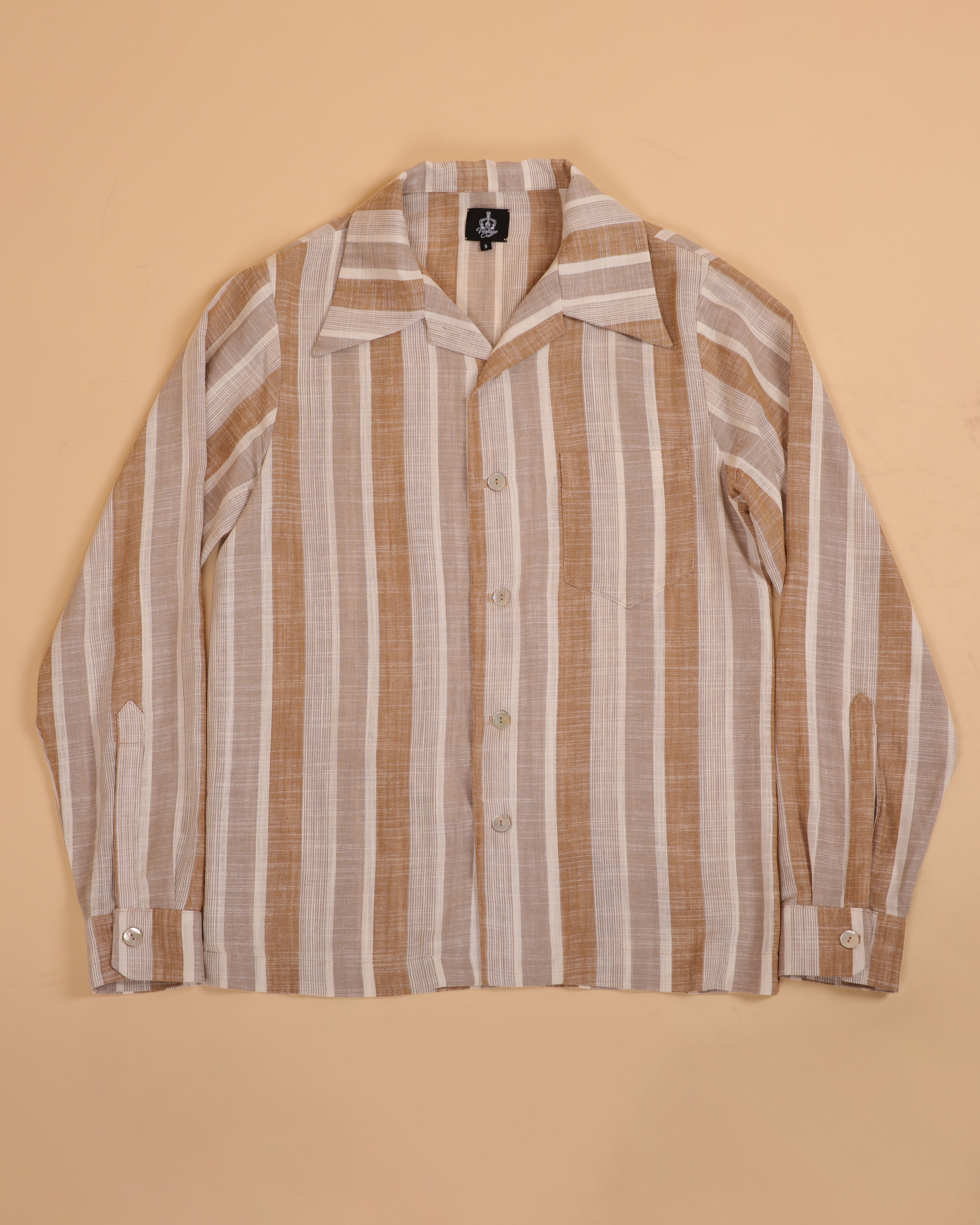 Camel & Cream Long Sleeve