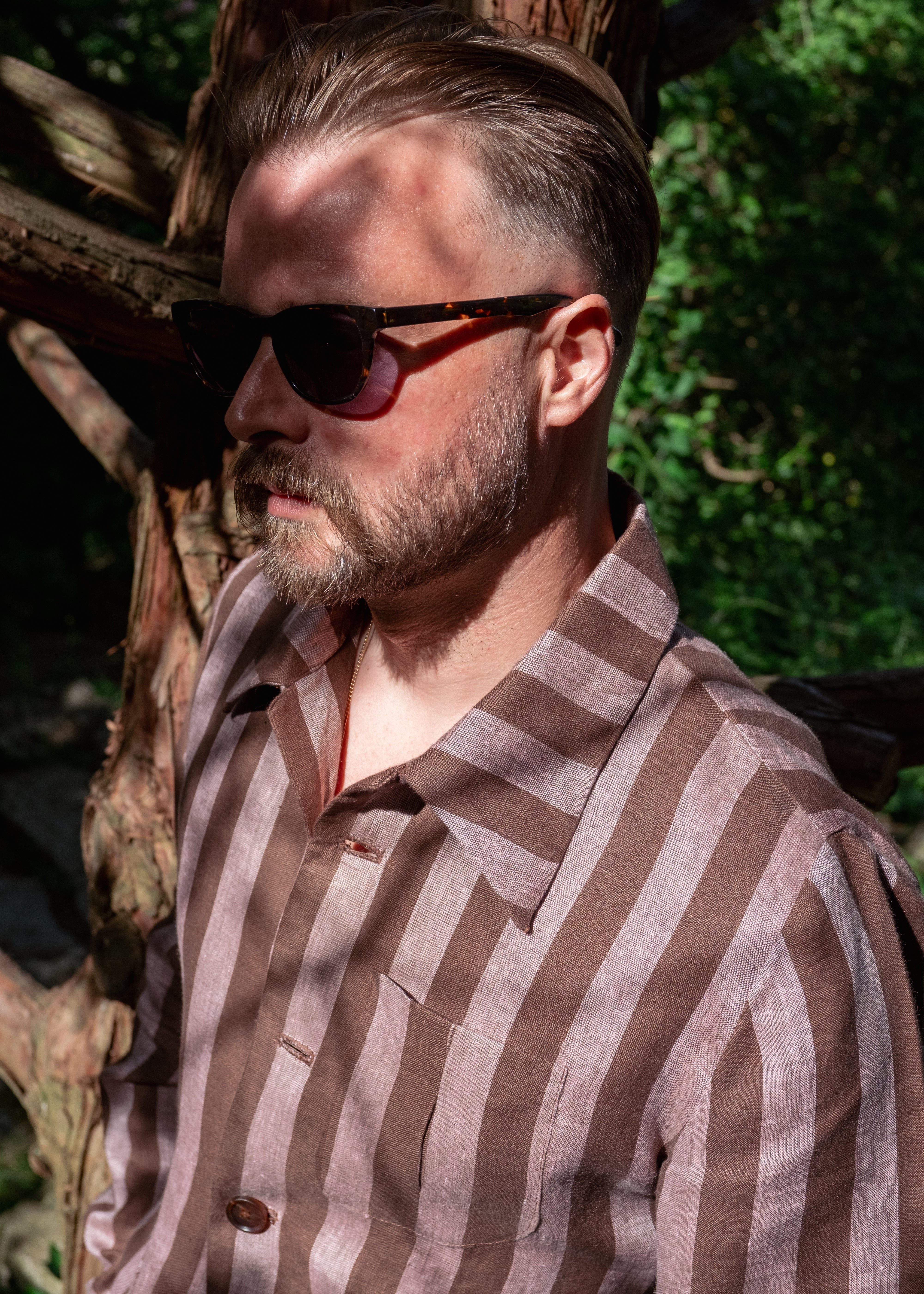 Tobacco Rose Shacket