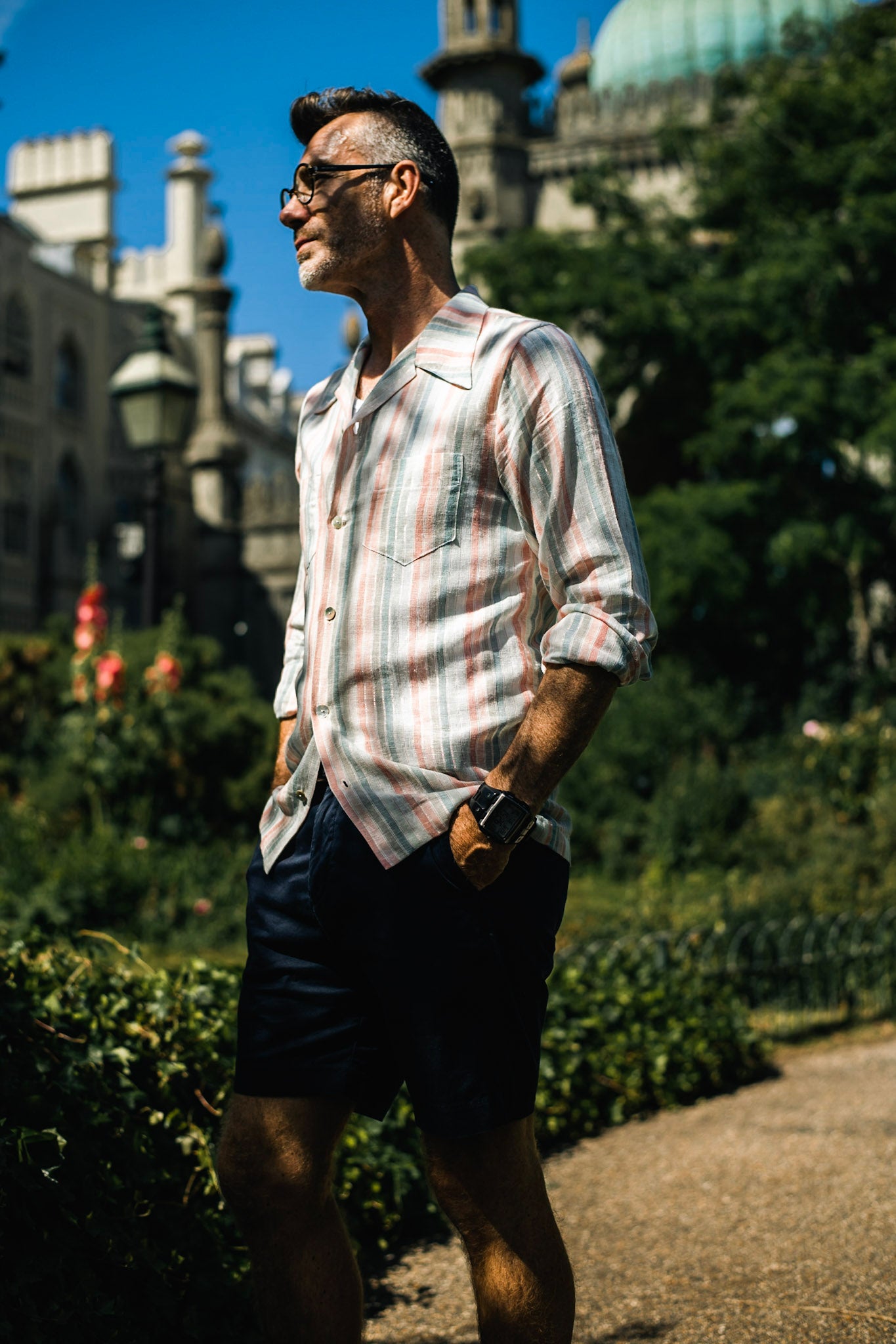 Lurex Stripe Shirt