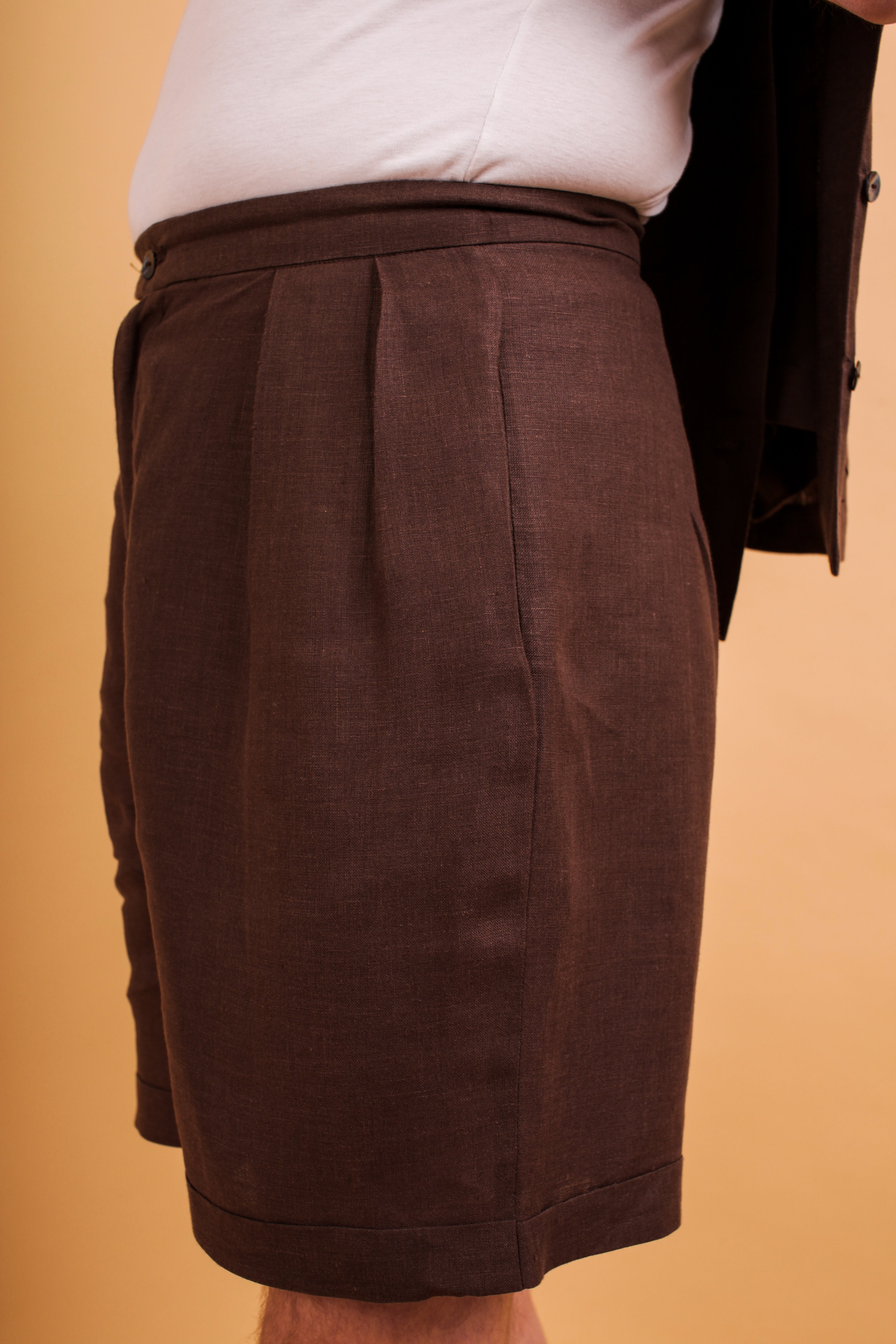 Sandlewood Pleated Shorts