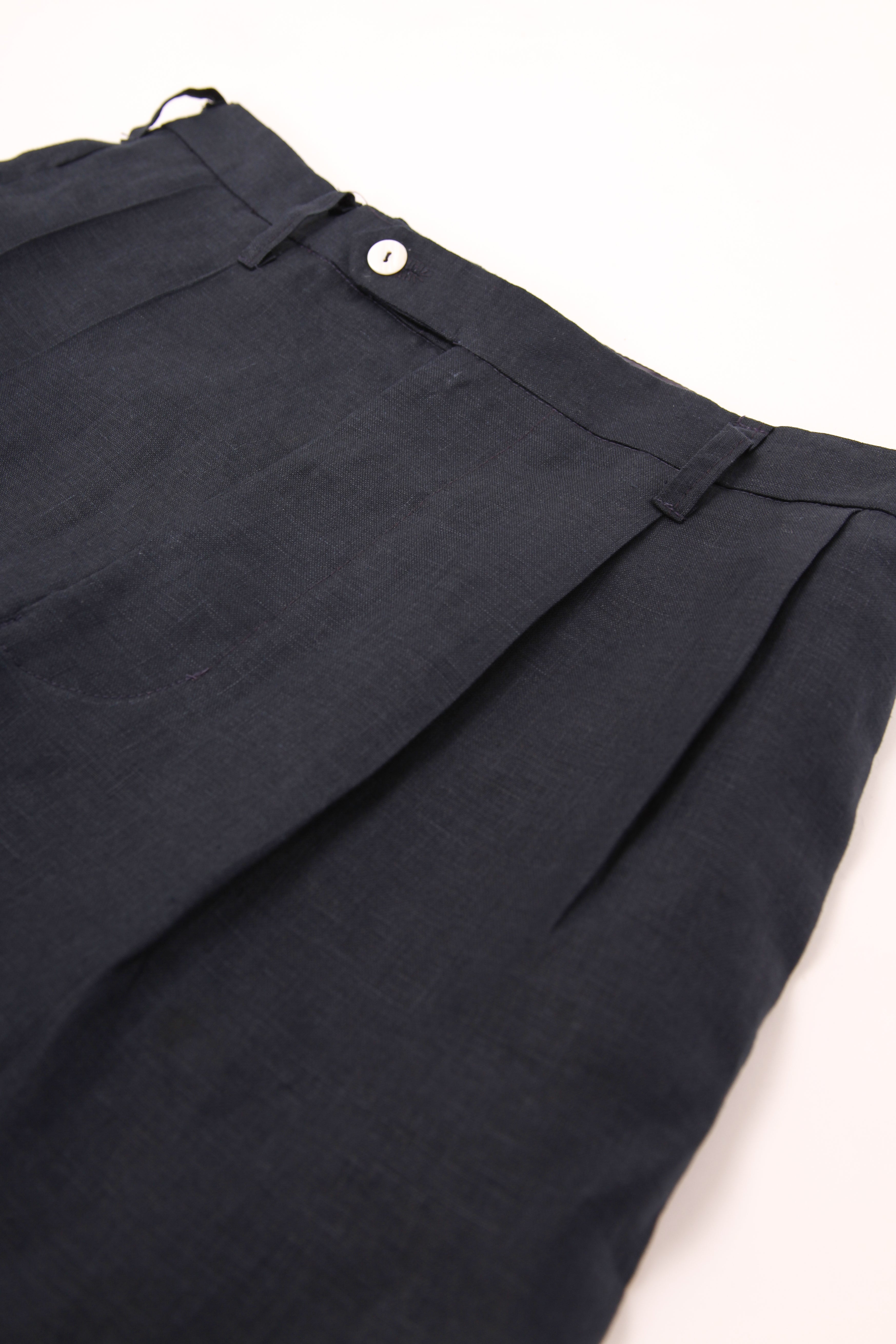 Royal Navy Pleated Shorts